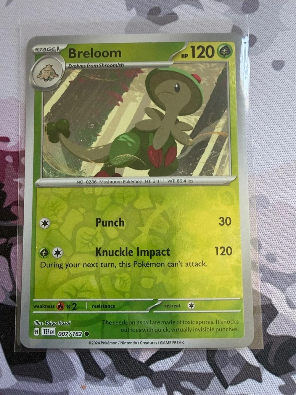 Shroomish & Breloom Evolution Reverse Holo Pokémon Card Lot | 3 Cards ✨5/$25✨